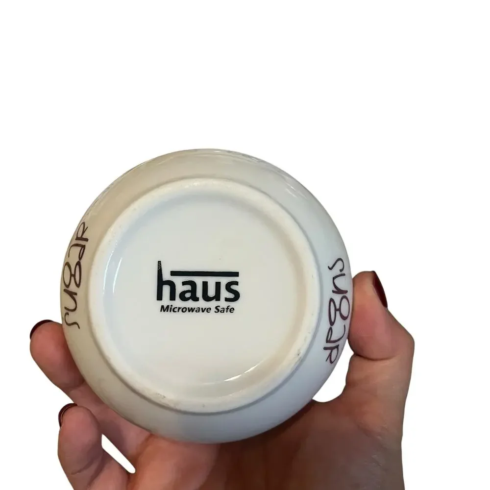 Haus Pig 3 Piece Teapot Set Creamer Sugar
